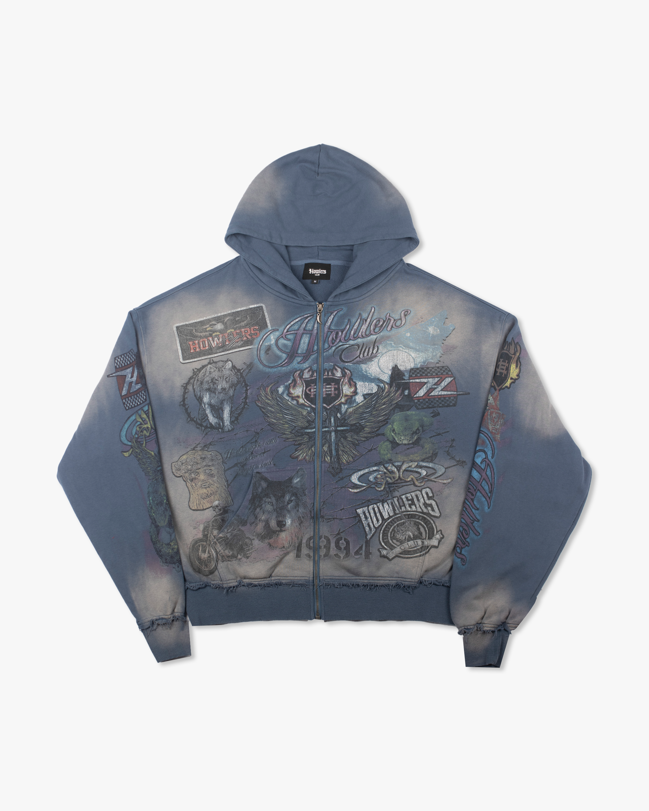 NIGHT MAGIC HOODIE [DUSK BLUE] – Howlers Club