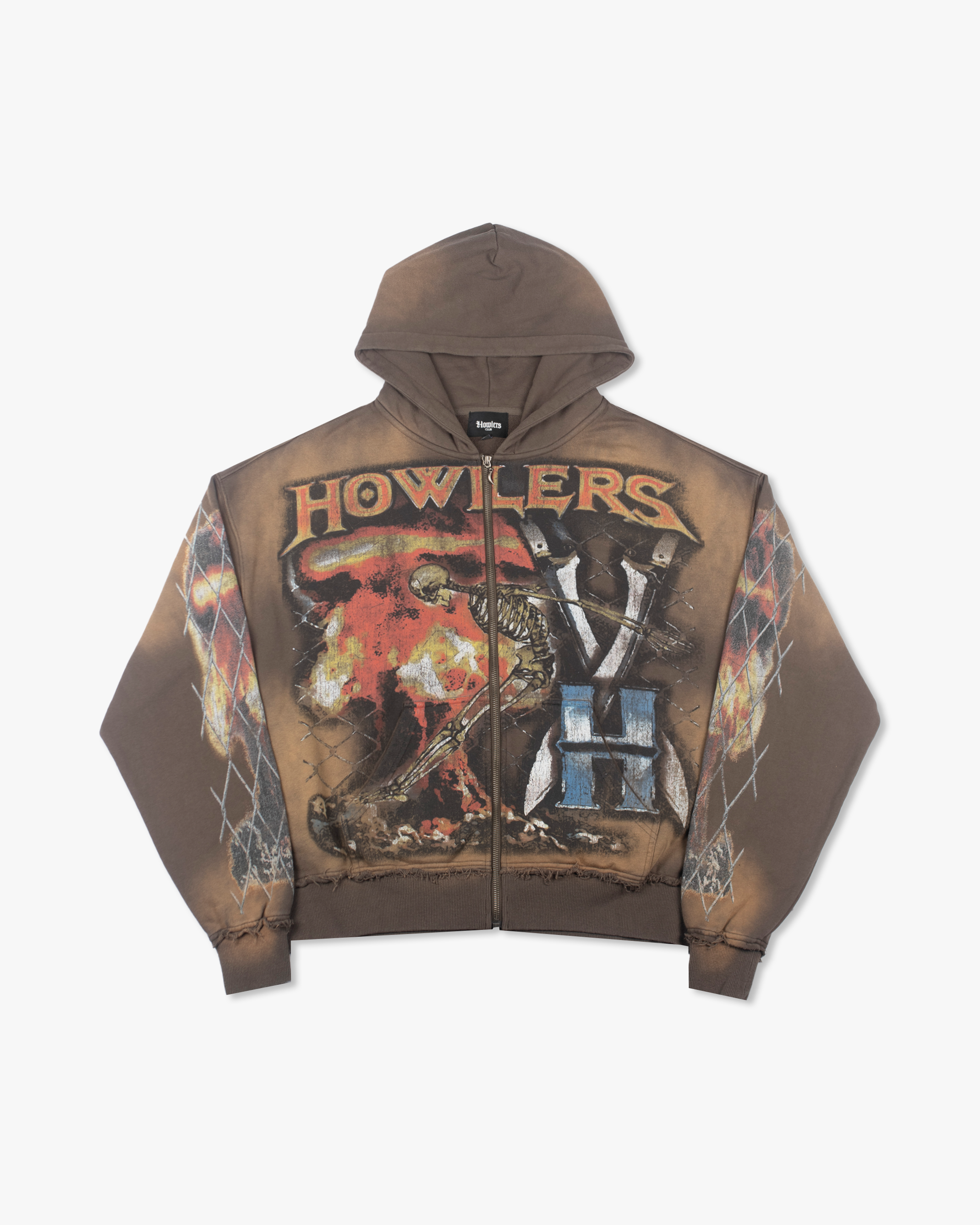 RAPTURE HOODIE [PEPPER] – Howlers Club