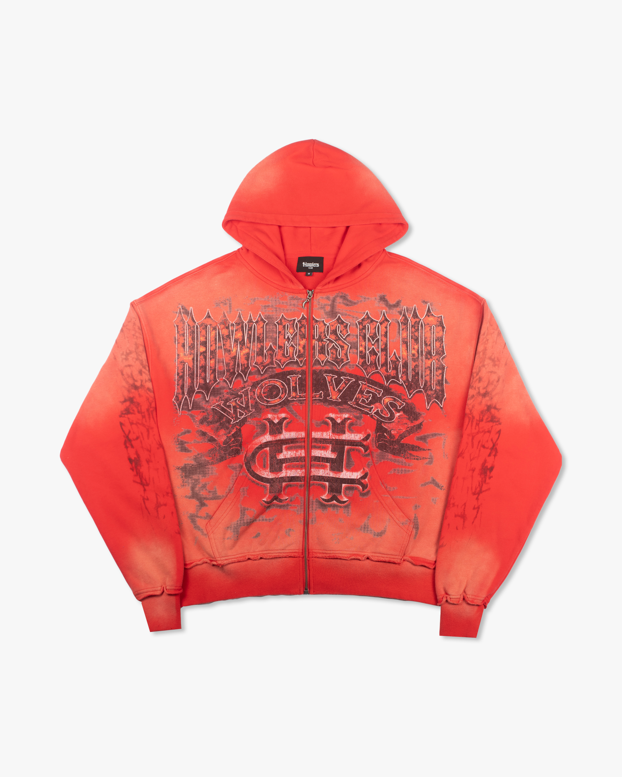 WOLVES CLUB HOODIE [RED] – Howlers Club
