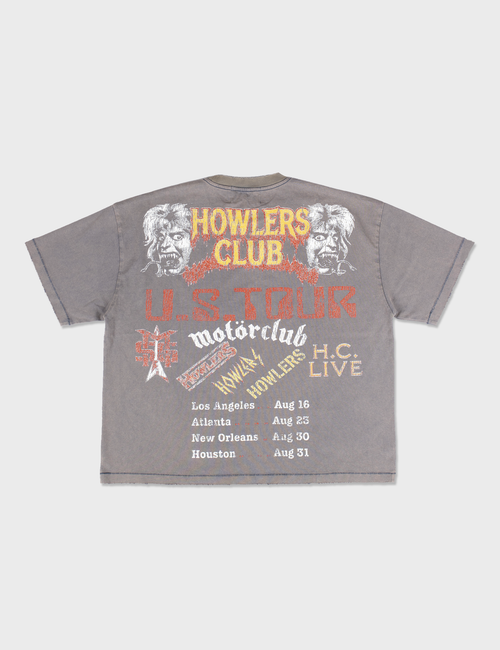 Afro Thunder Tee (Cement)