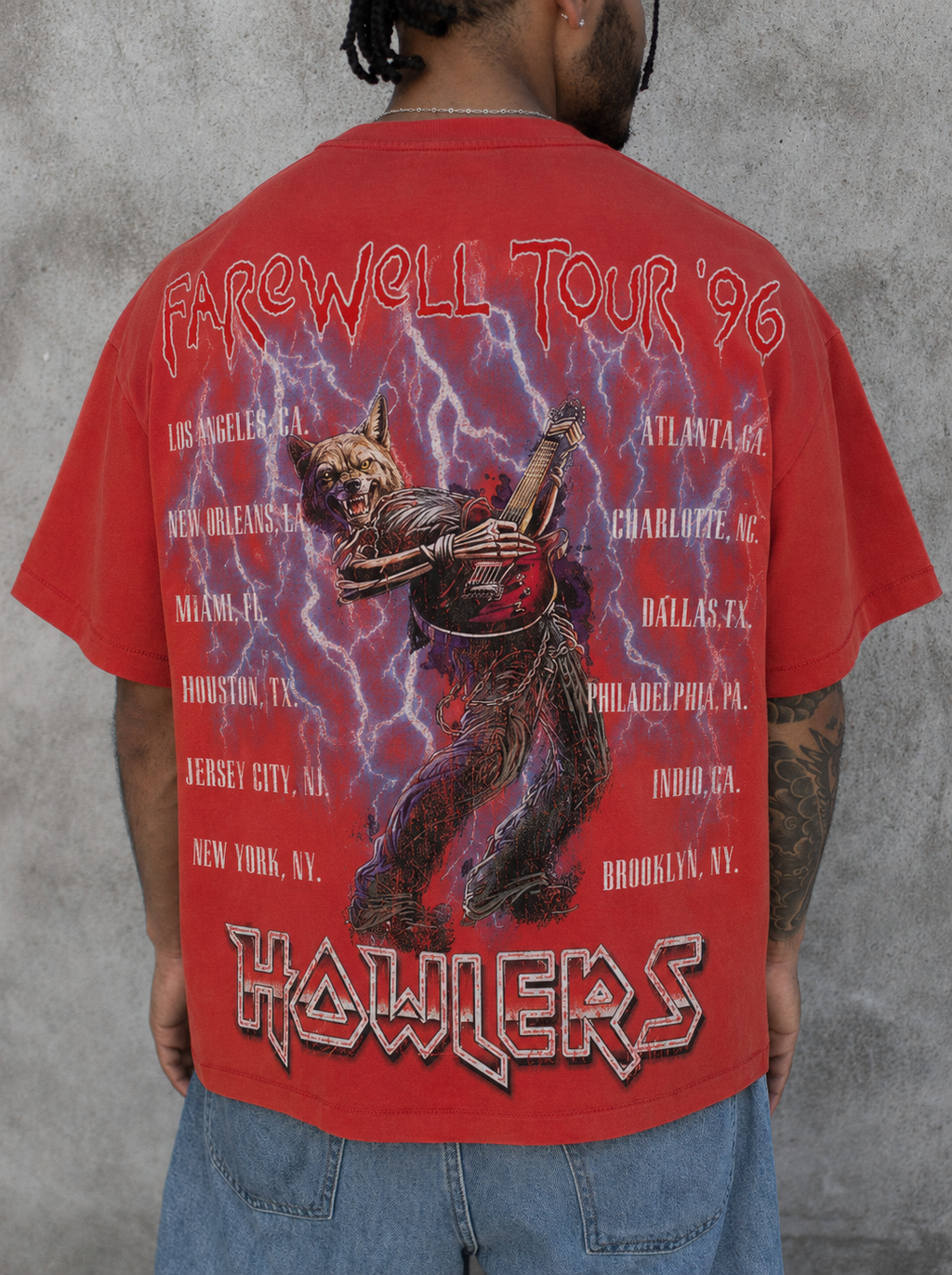 Outcasts Tee (Red)