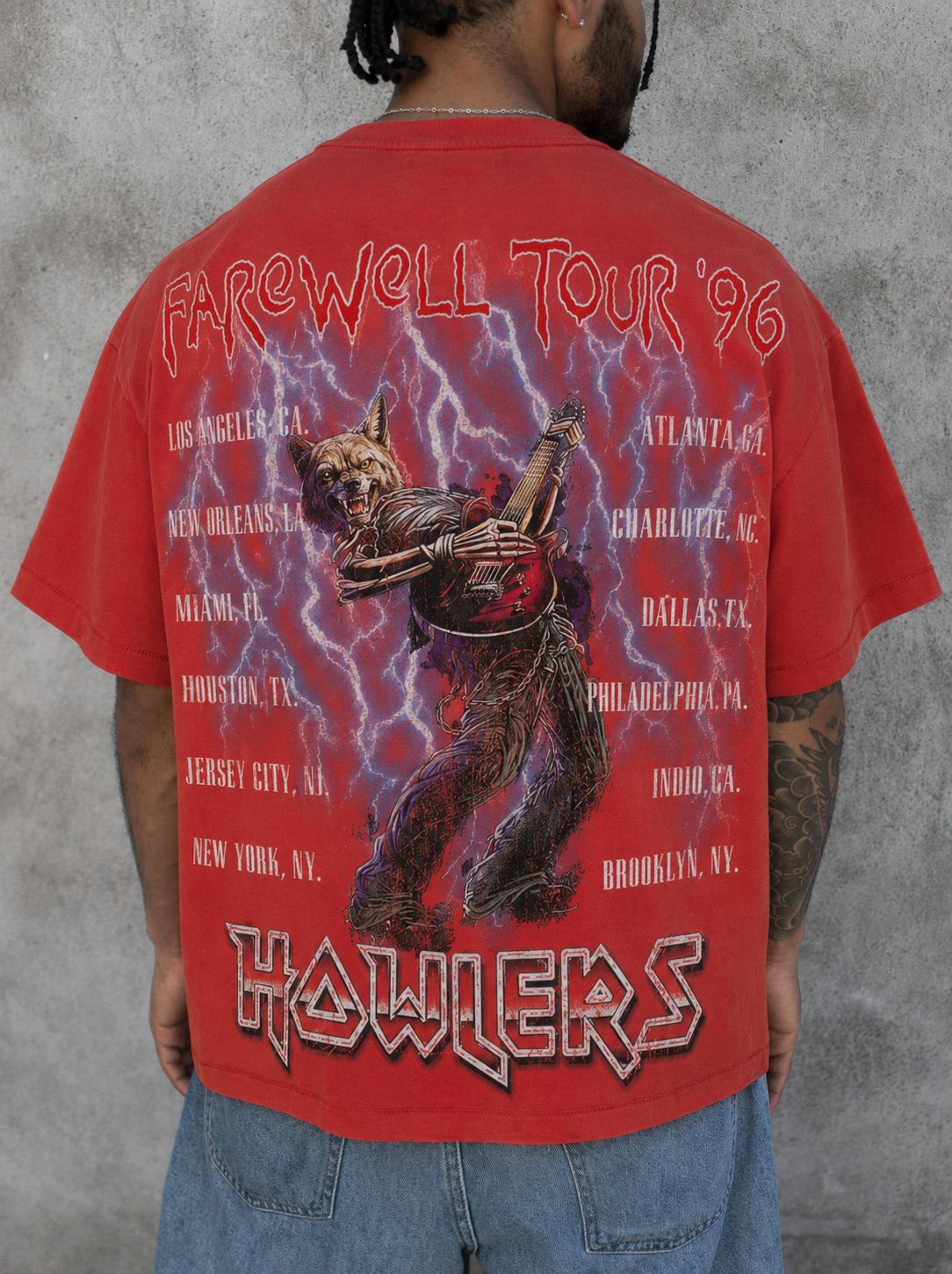 Outcasts Tee (Red)