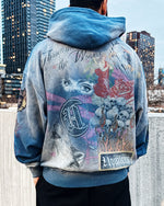 Load image into Gallery viewer, NIGHT MAGIC HOODIE [DUSK BLUE]
