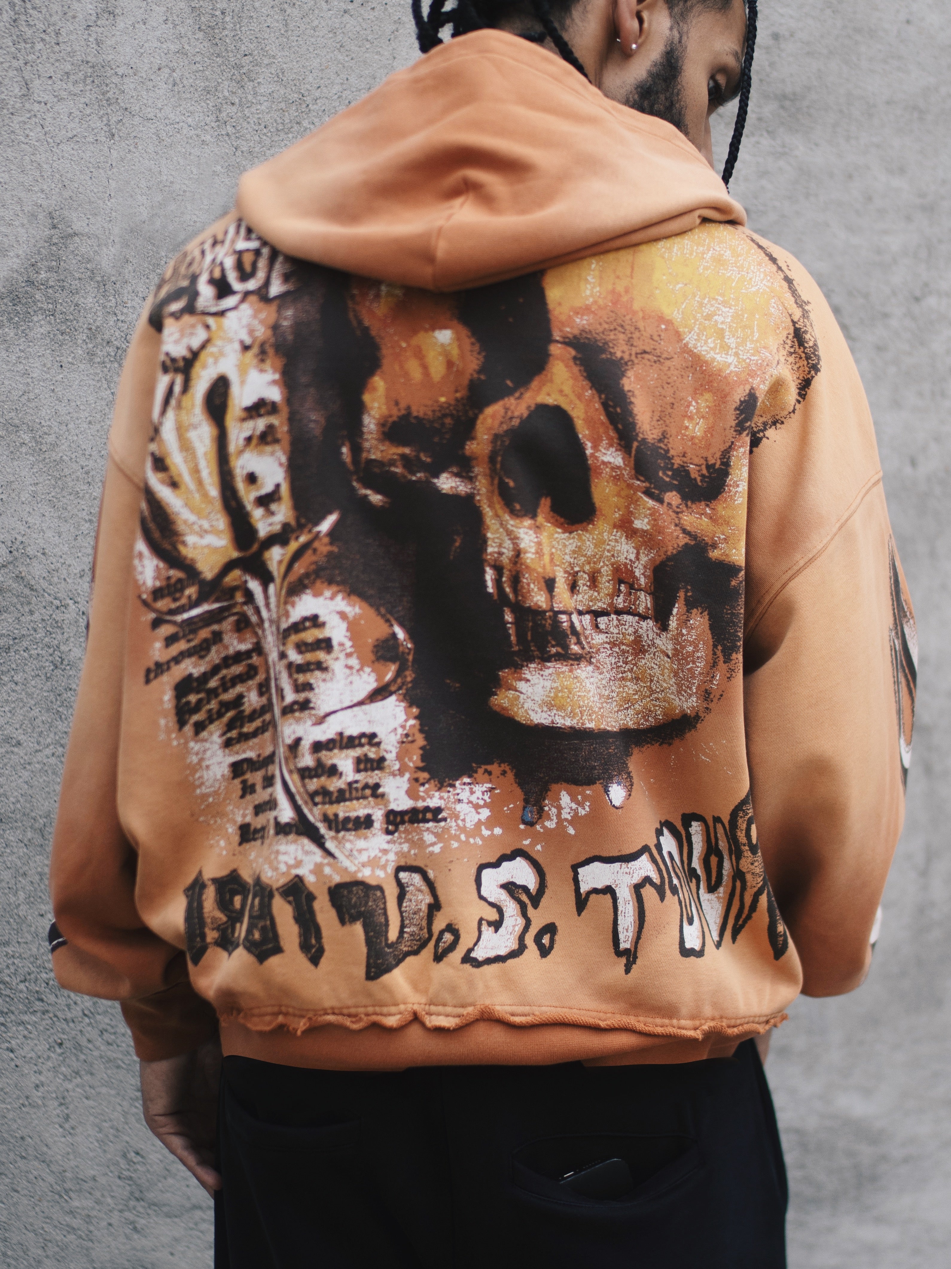 GHOUL TOUR HOODIE [RUST]