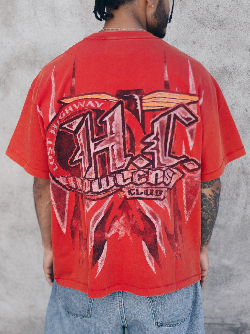 SPEED OF LIGHT TEE [RED]