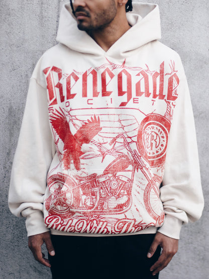 NIGHT RIDE HOODIE [IVORY]