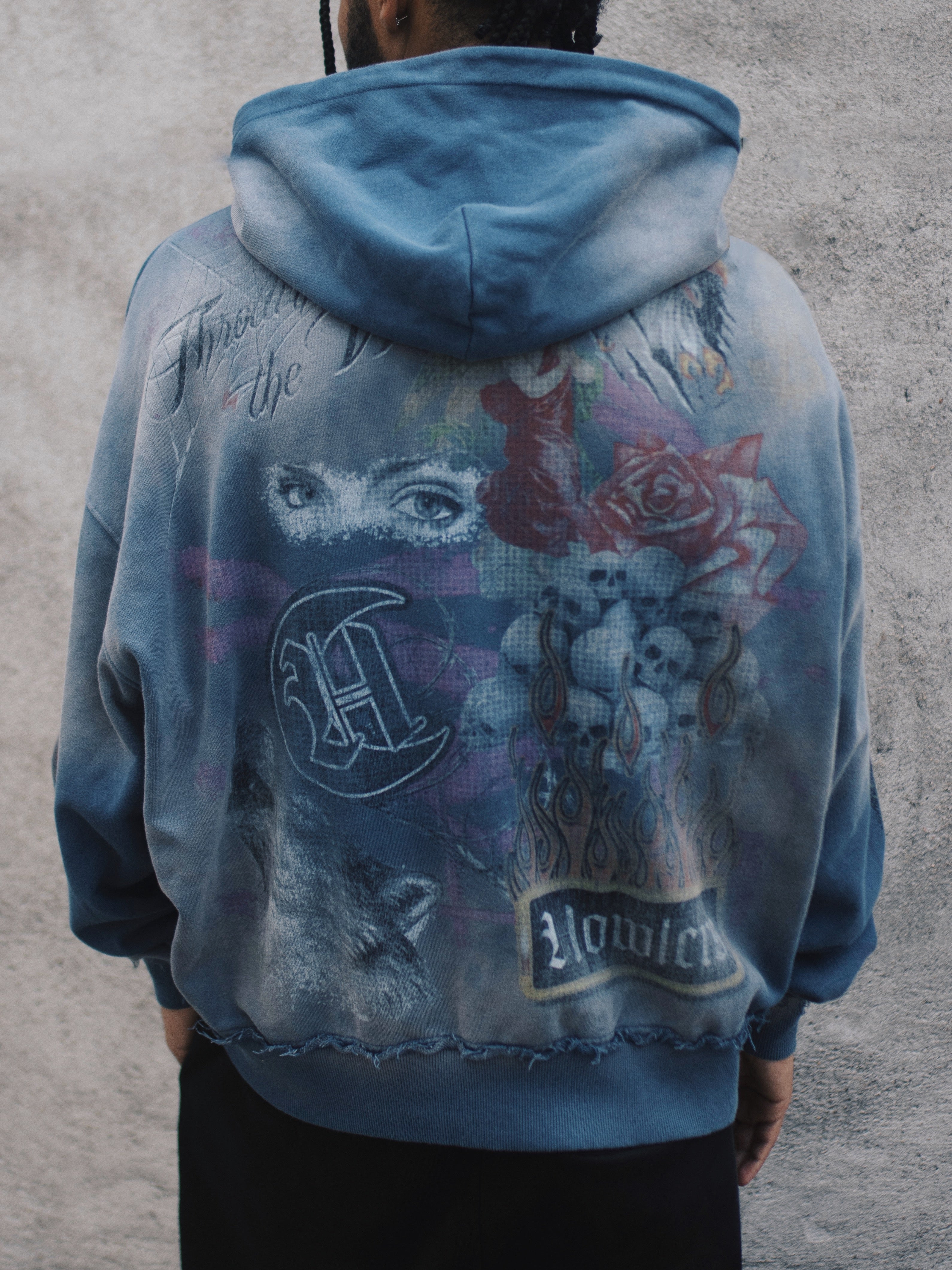 NIGHT MAGIC HOODIE [DUSK BLUE]