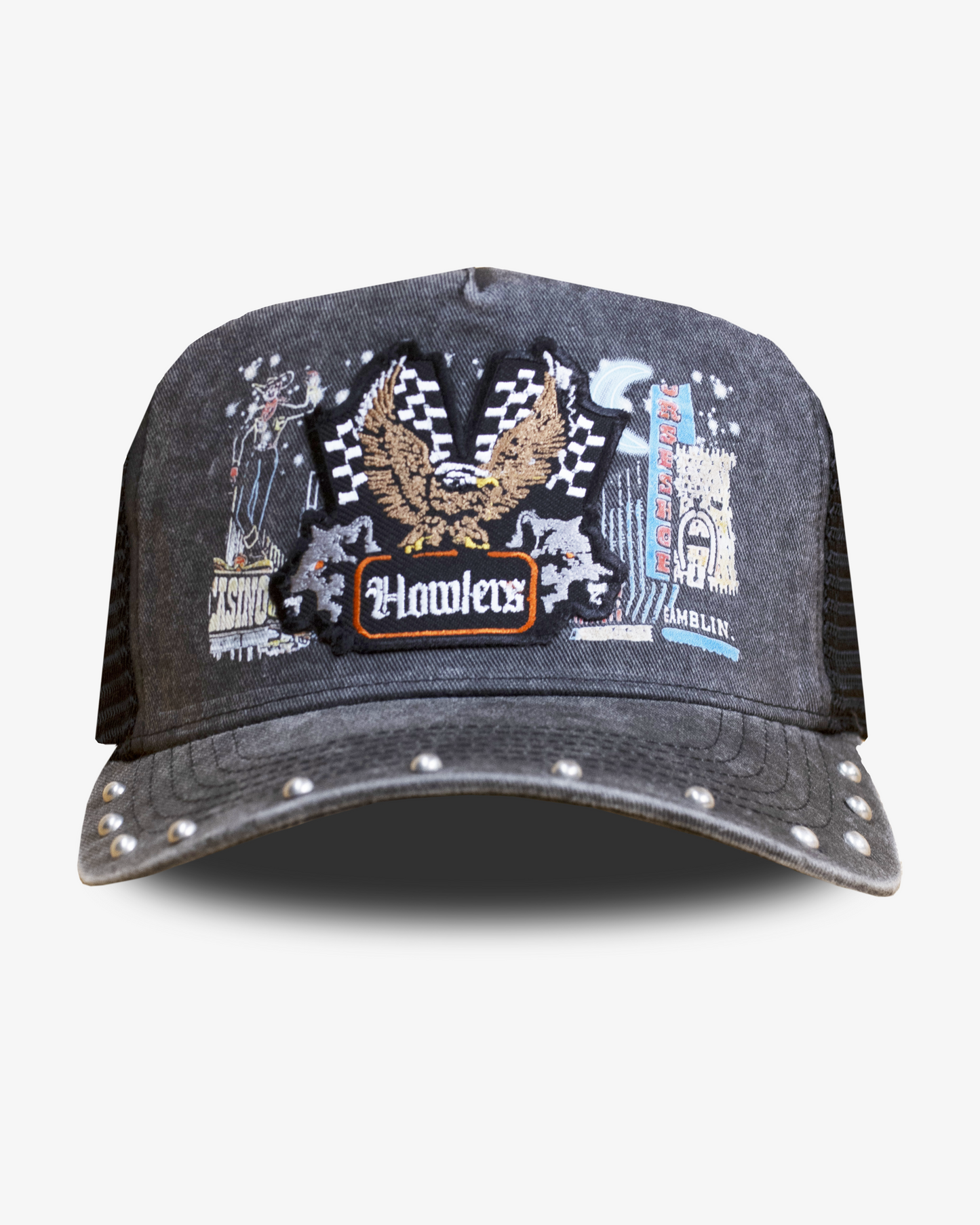 DICE CITY HAT [VTG BLK]