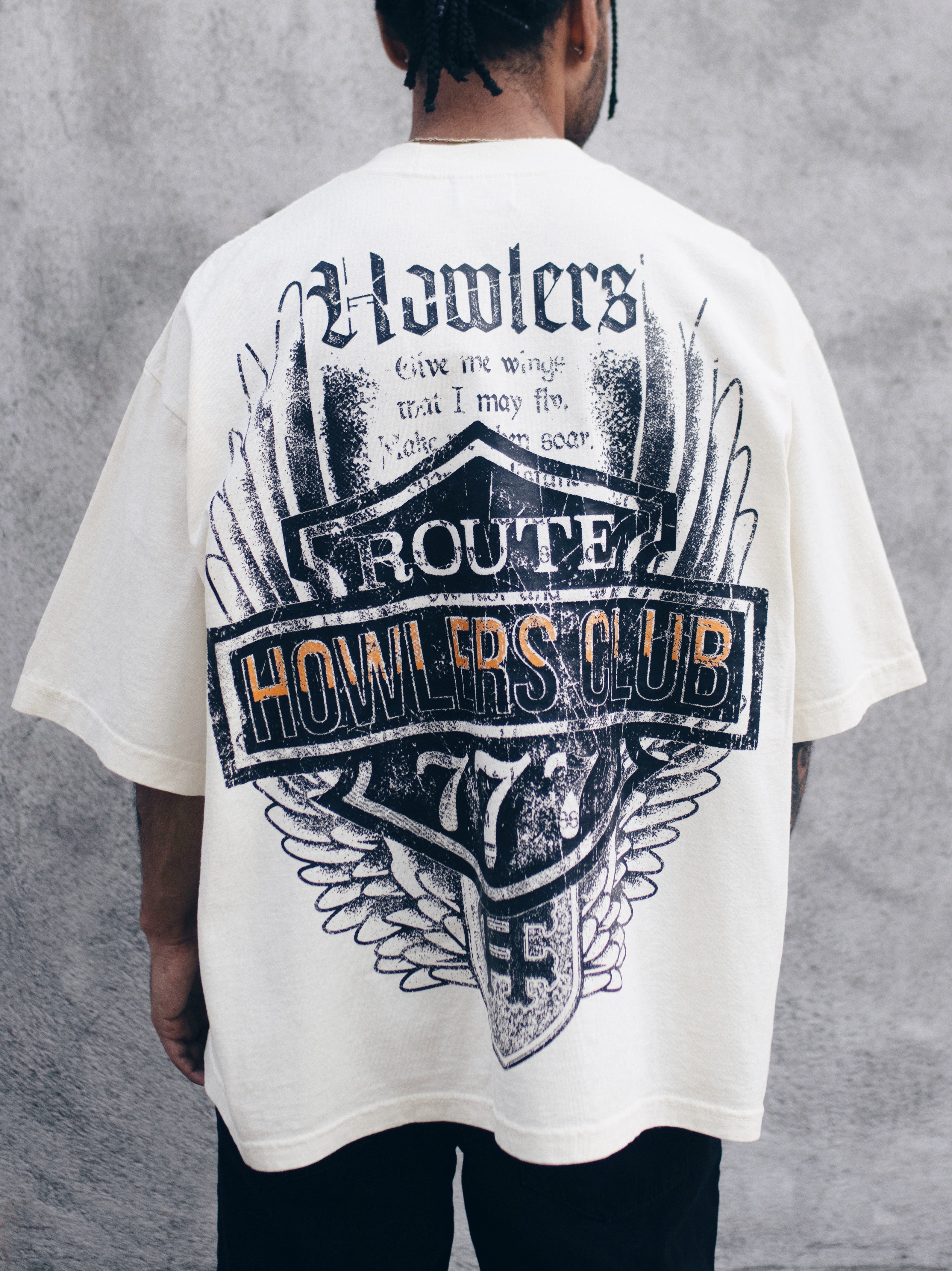 DICE ROLLER TEE [IVORY]