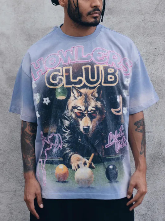 LATE NITE TEE [DUSK BLUE]