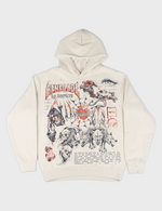 Load image into Gallery viewer, DICE CITY HOODIE [IVORY]
