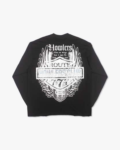 DICE ROLLER L/S TEE [BLACK]