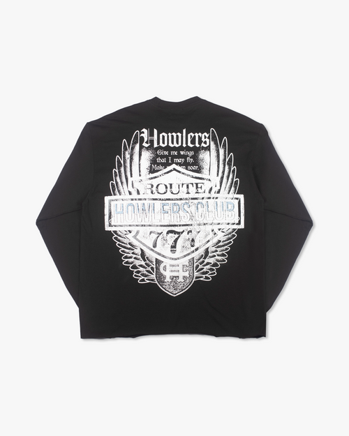DICE ROLLER L/S TEE [BLACK]