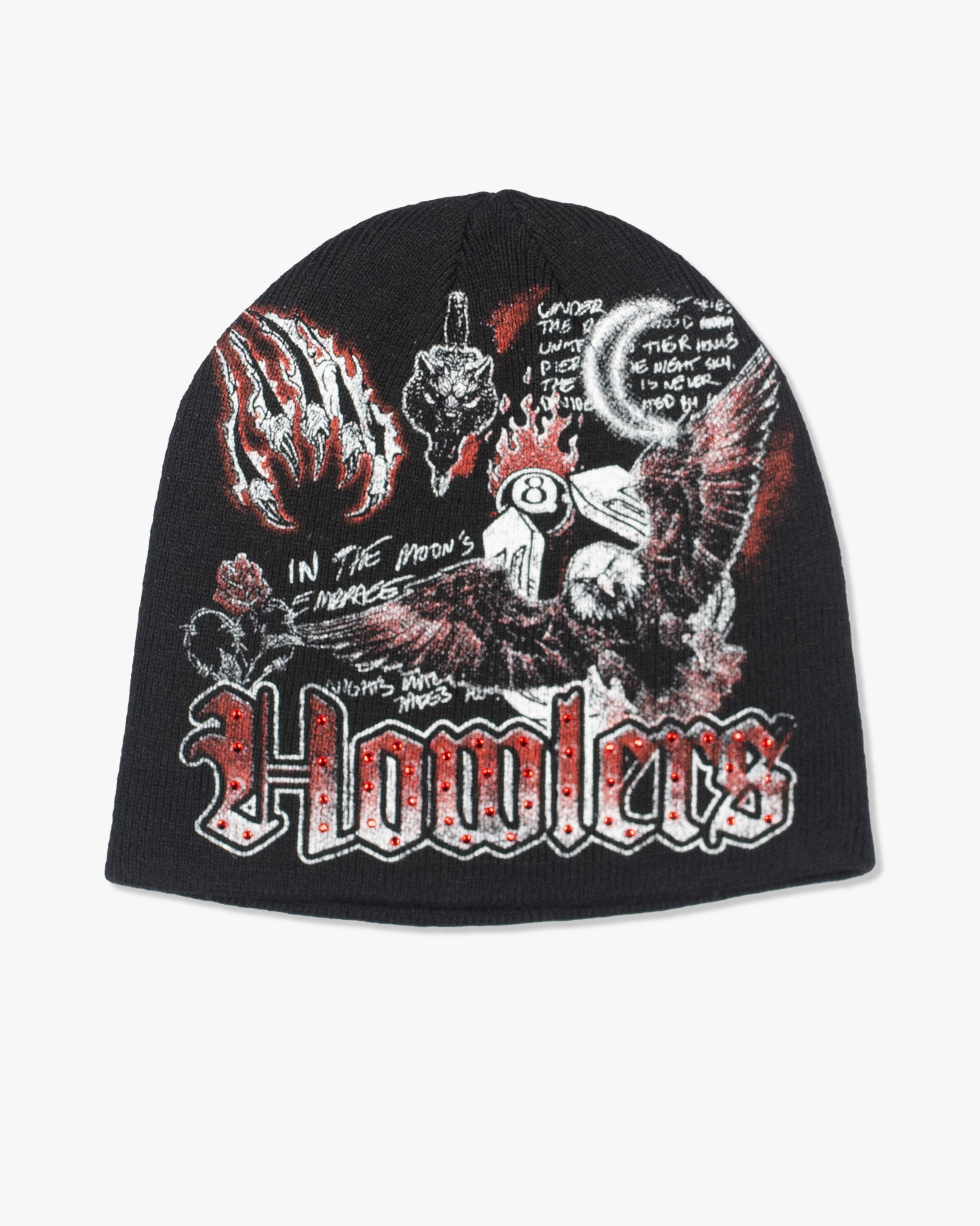 NIGHT HOWL BEANIE [BLK]