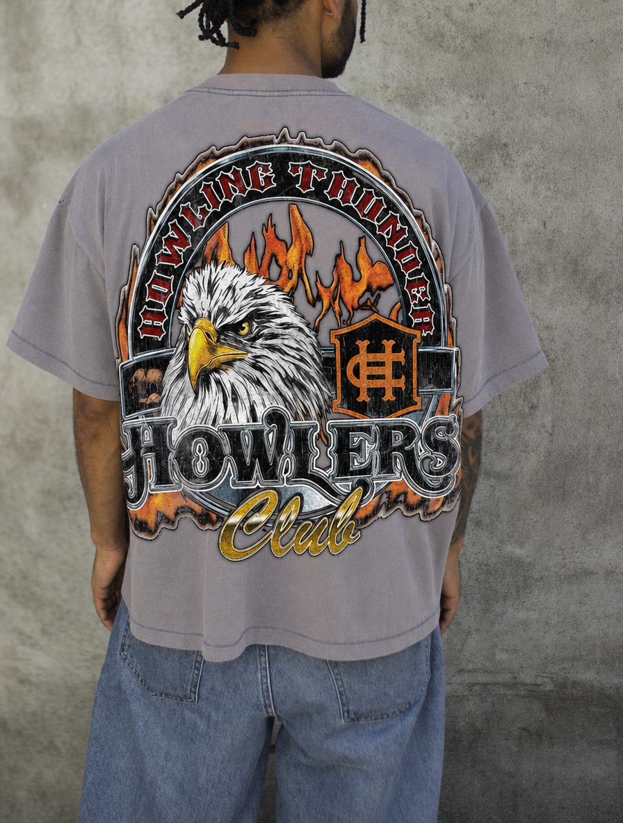 Eagle Rider Tee (Cement)