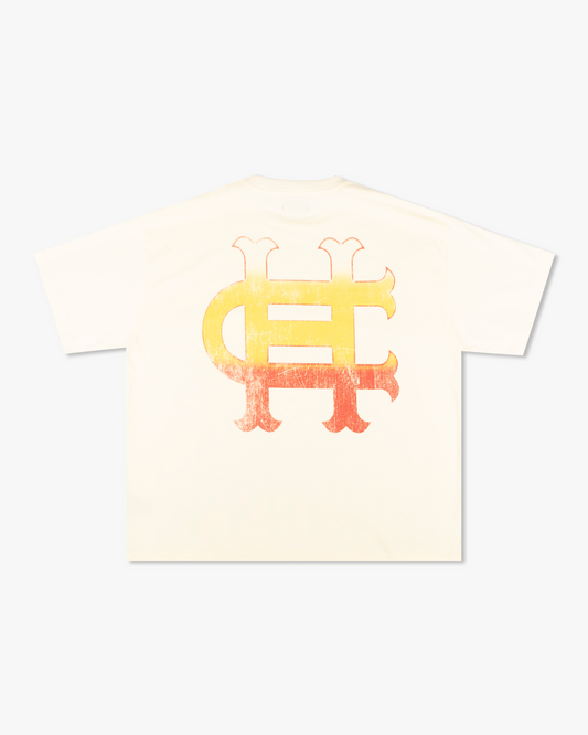 FLAME EAGLE TEE [IVORY]