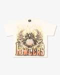 FLAME EAGLE TEE [IVORY]