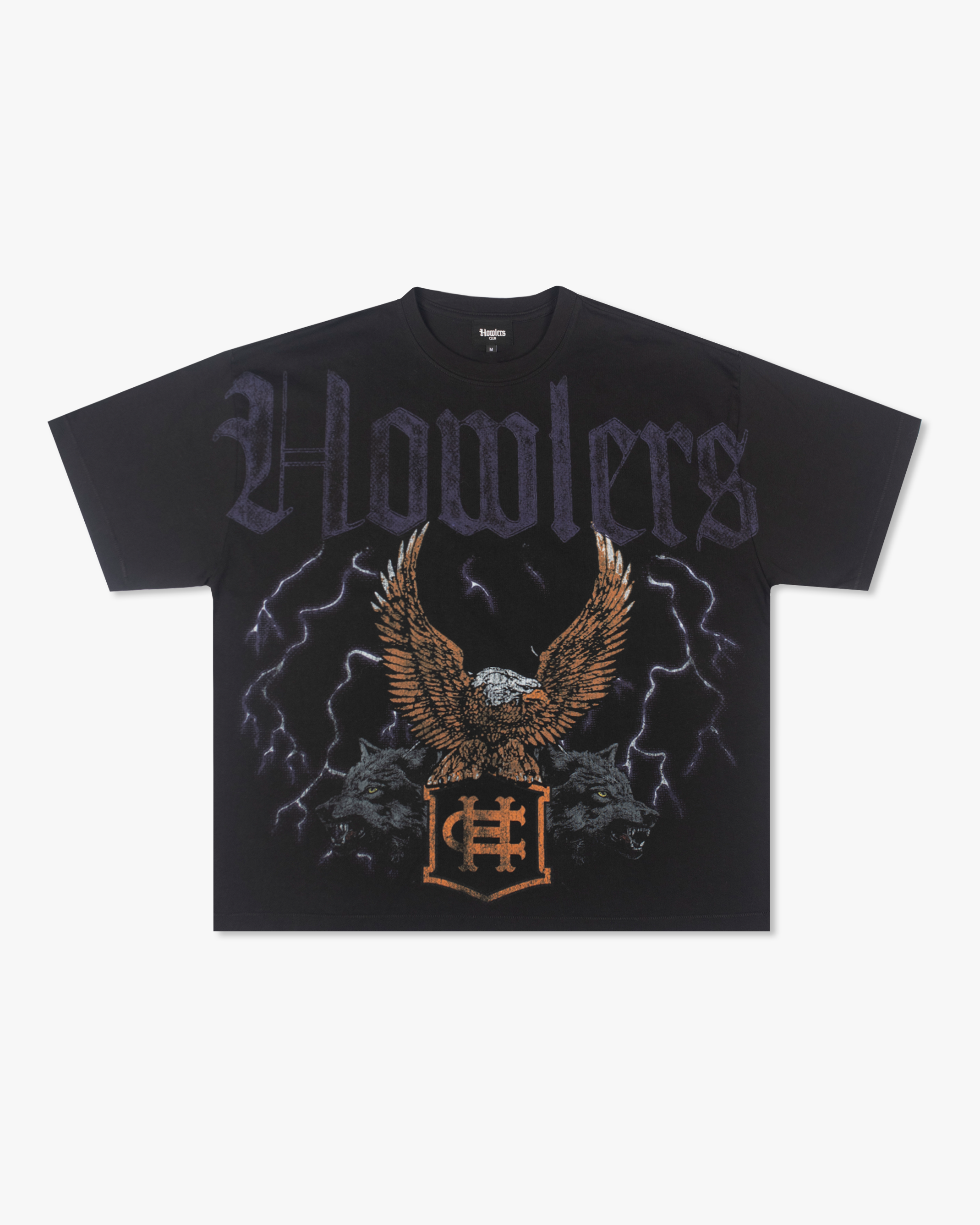 EAGLE WOLF TEE [BLACK]