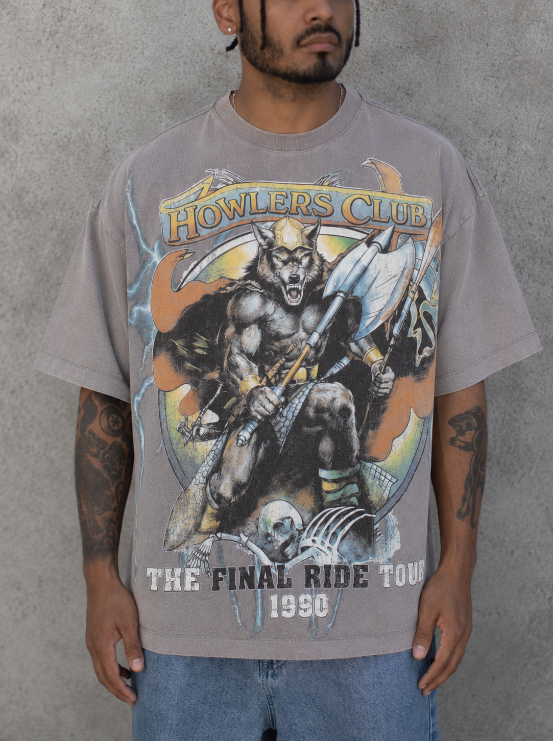 Final Ride Tour Tee (Cement)
