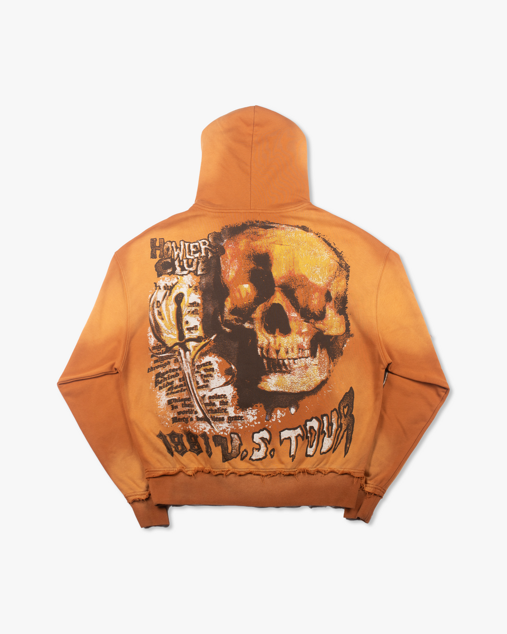 GHOUL TOUR HOODIE [RUST]