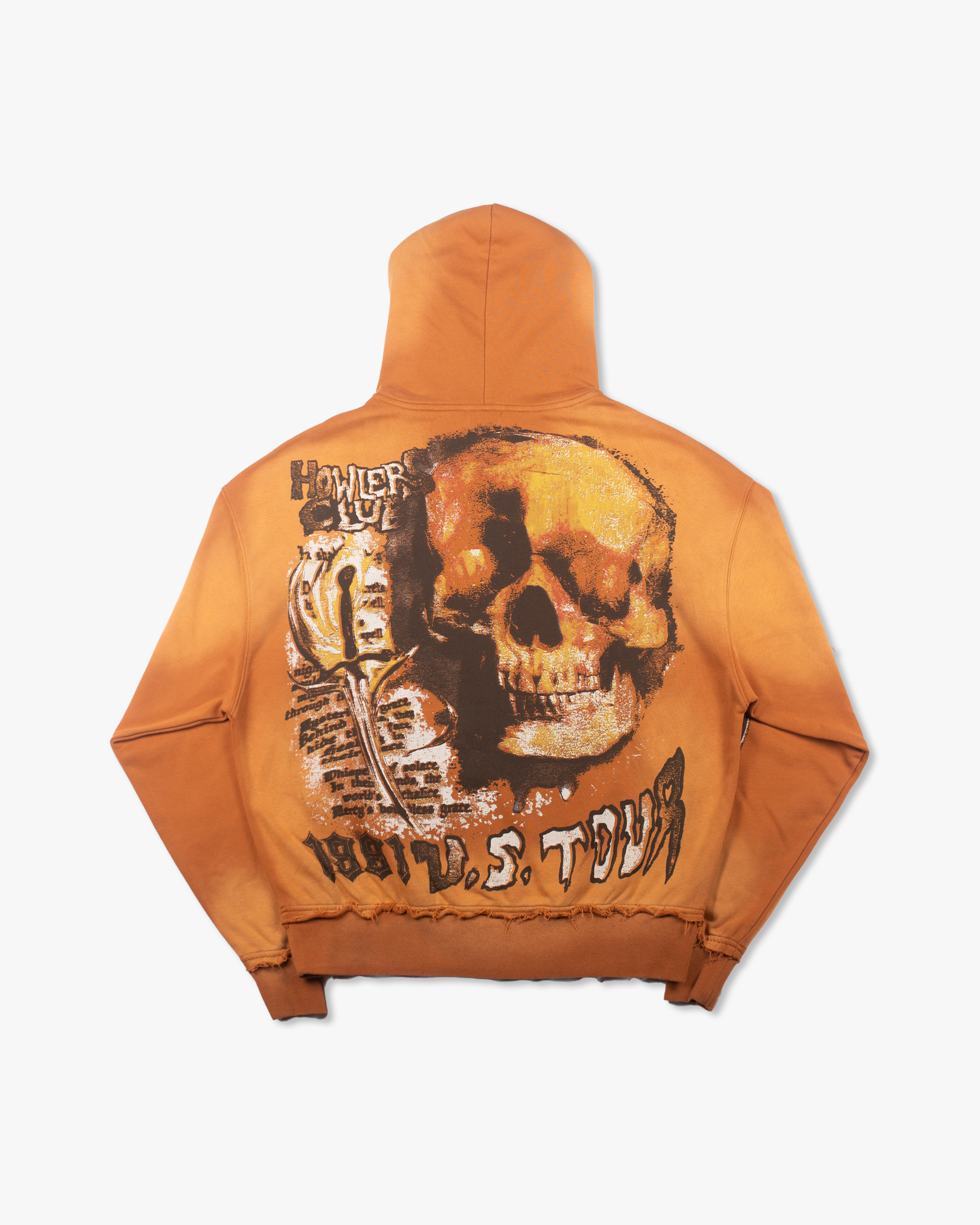 GHOUL TOUR HOODIE [RUST]