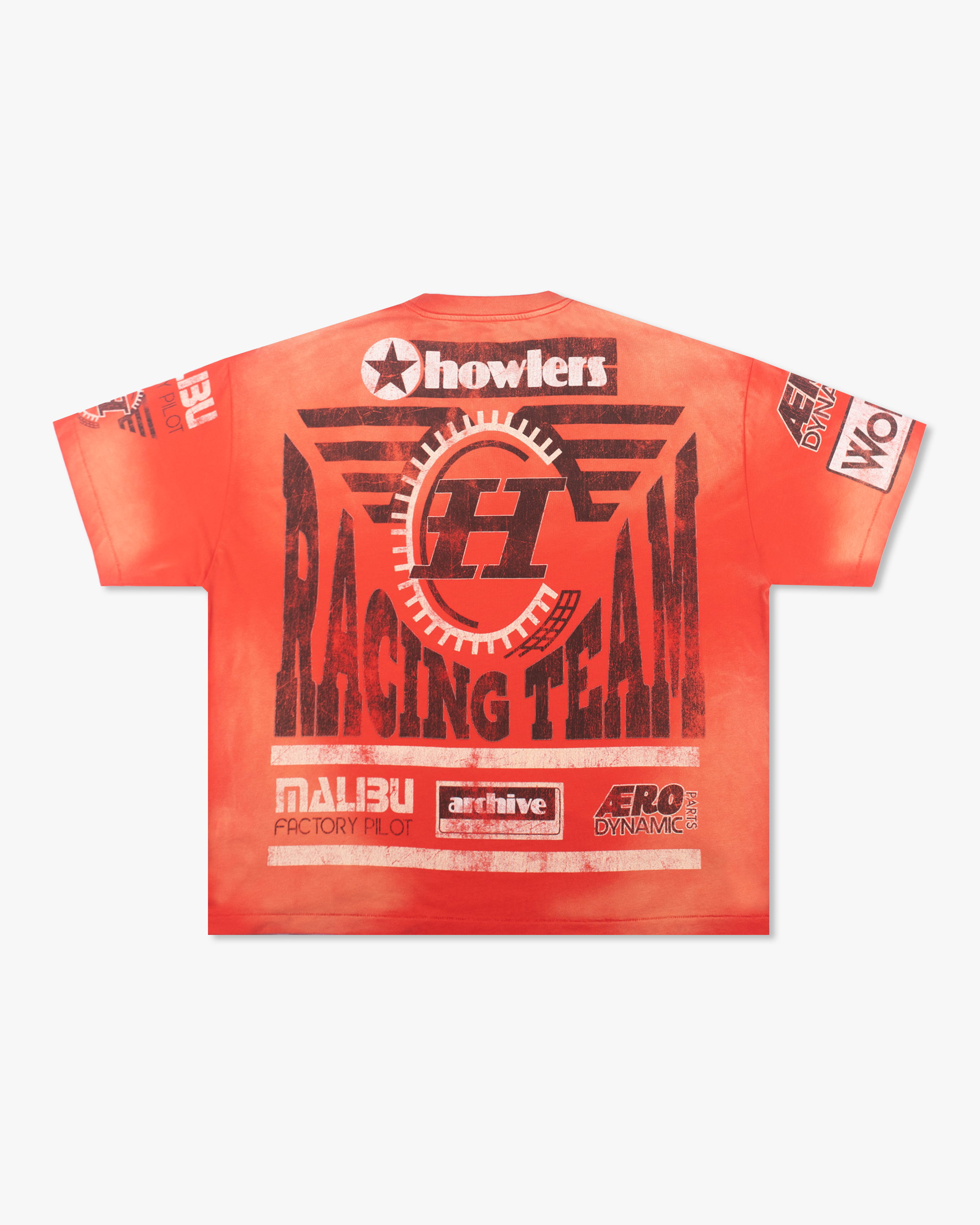 WOLF RACER TEE [RED]