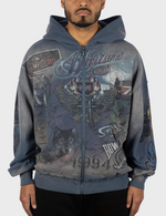 Load image into Gallery viewer, NIGHT MAGIC HOODIE [DUSK BLUE]
