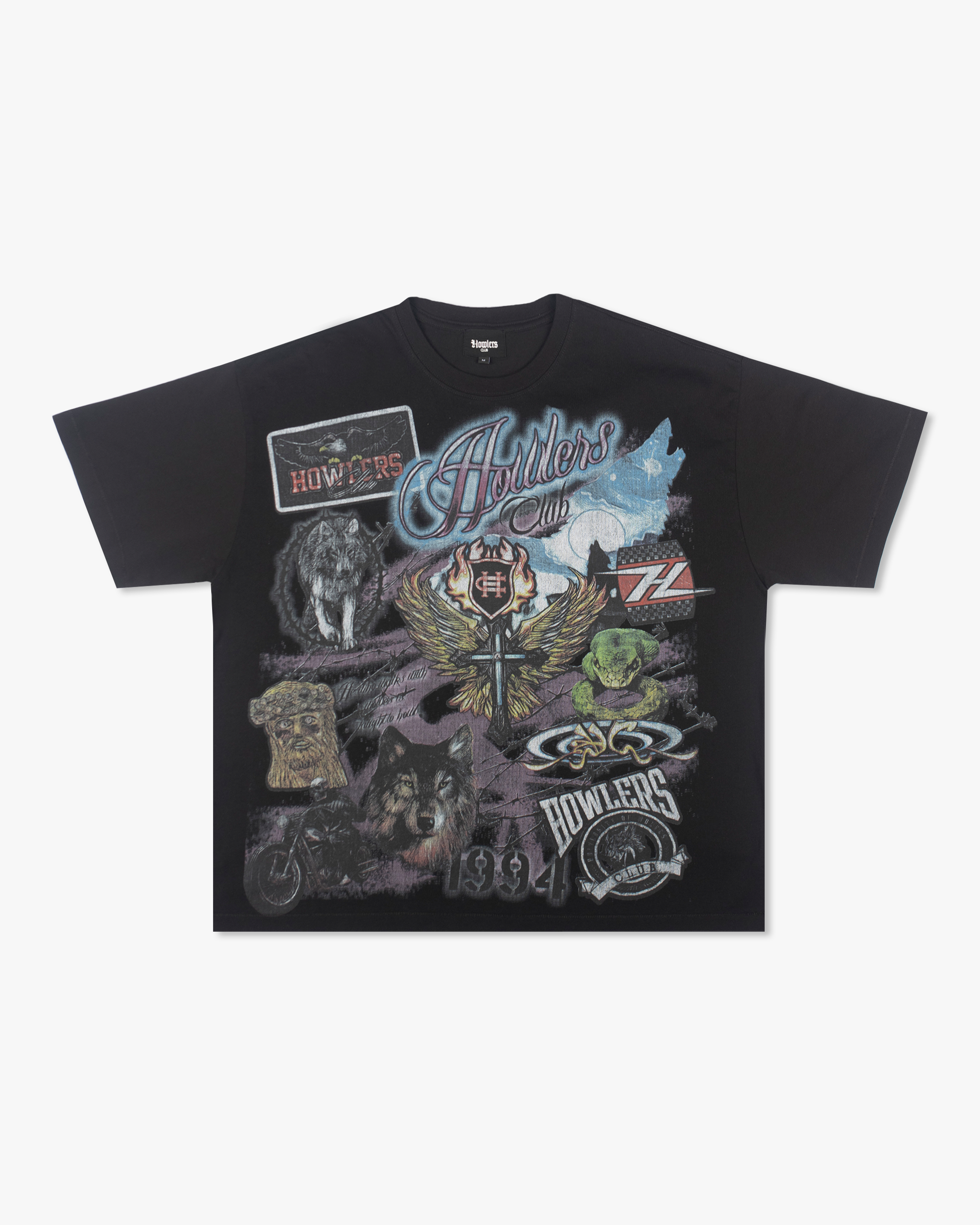 NIGHT MAGIC TEE [BLACK]