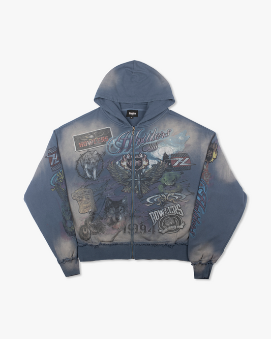 NIGHT MAGIC HOODIE [DUSK BLUE]