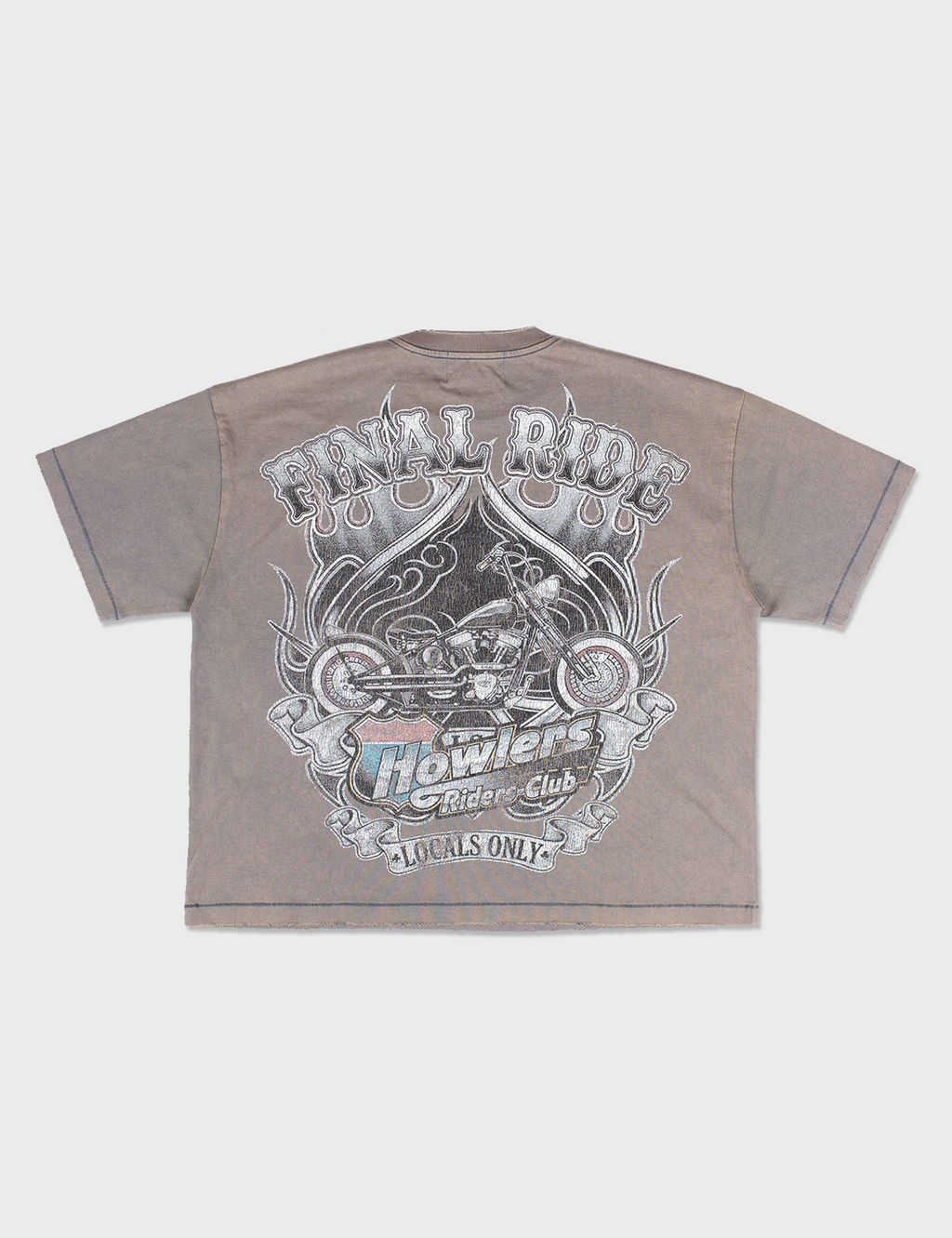 Riders Club Tee (Cement)