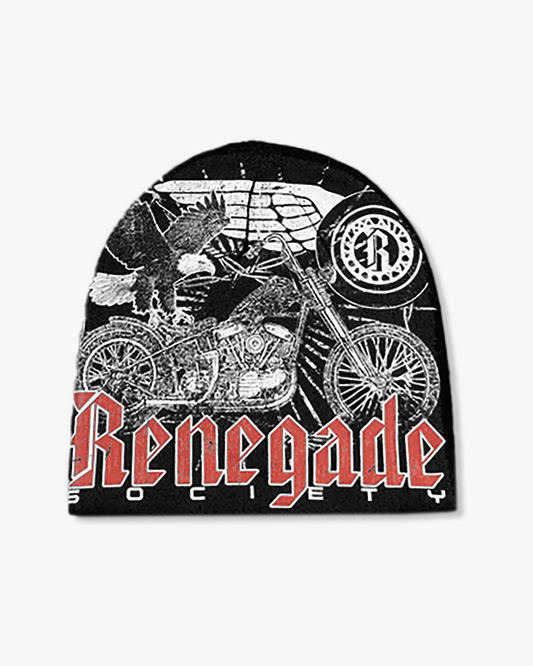 NIGHT RIDE BEANIE [BLACK]