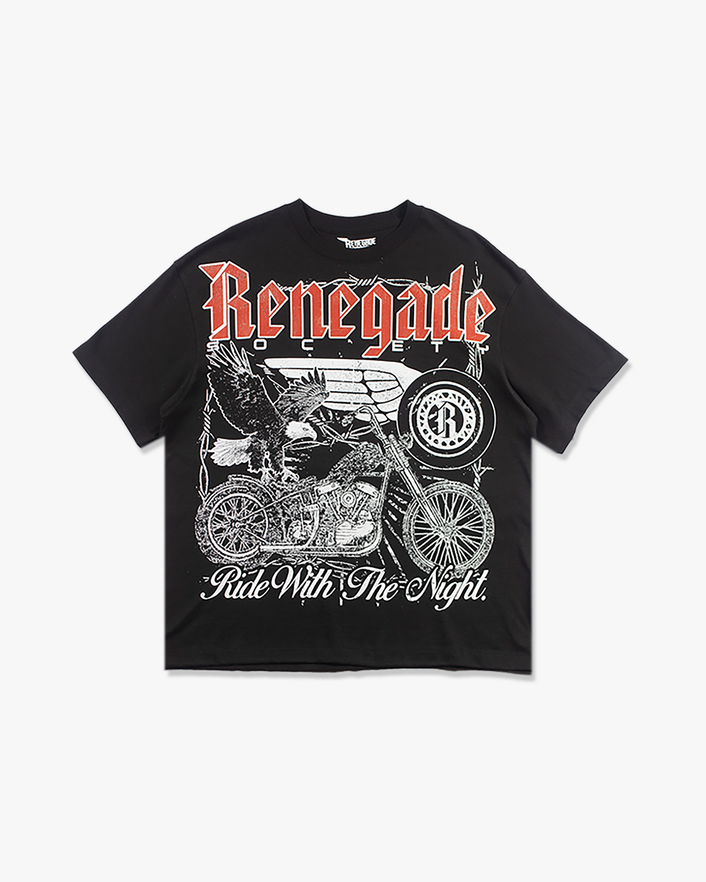 NIGHT RIDE TEE [BLACK]