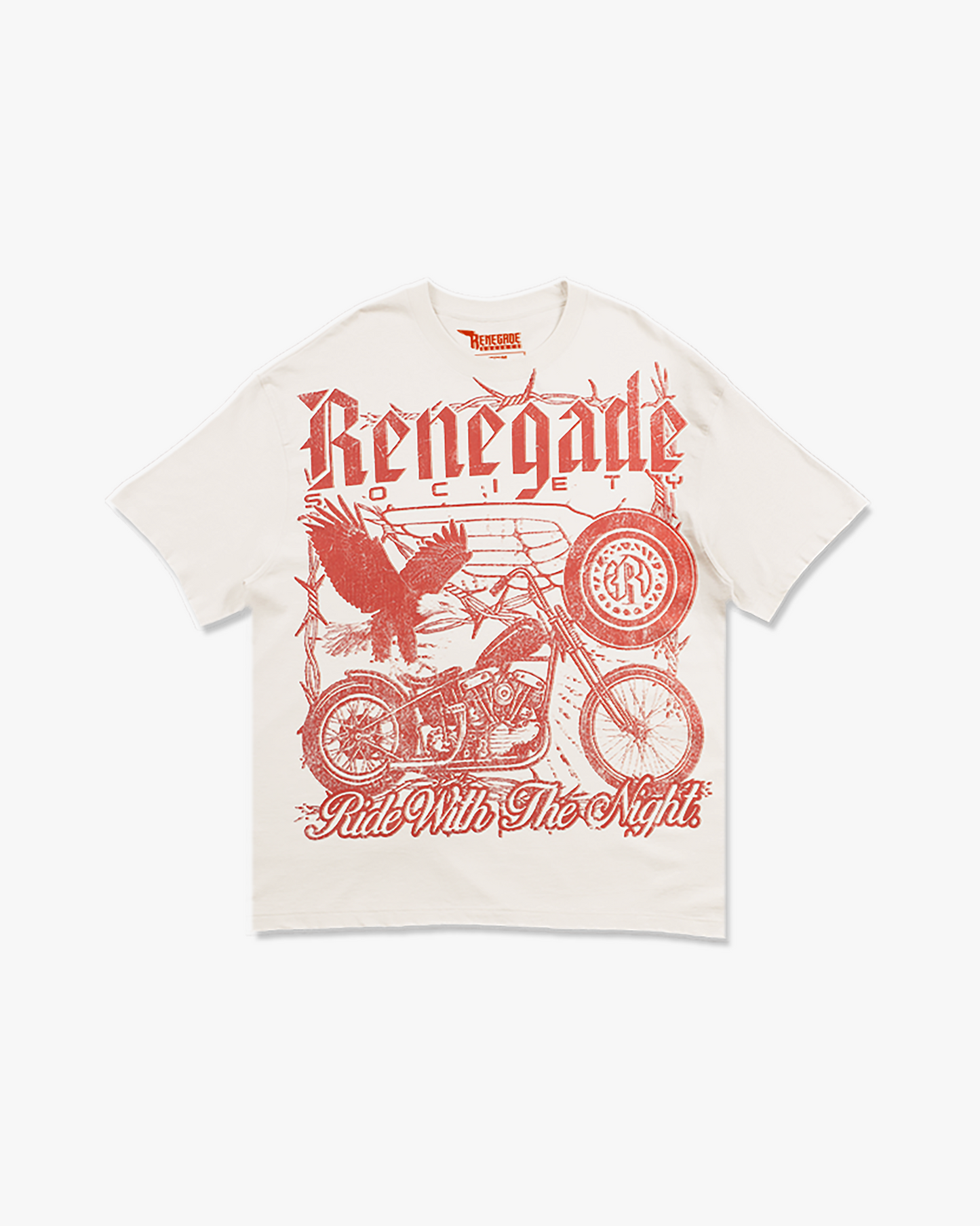 NIGHT RIDE TEE [IVORY]