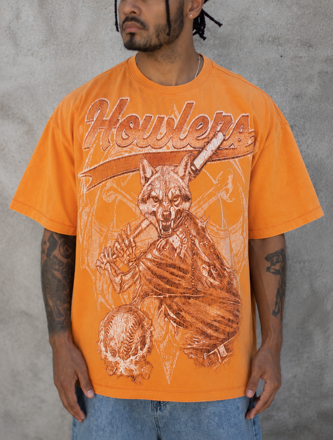 Slugger Tee (Orange)