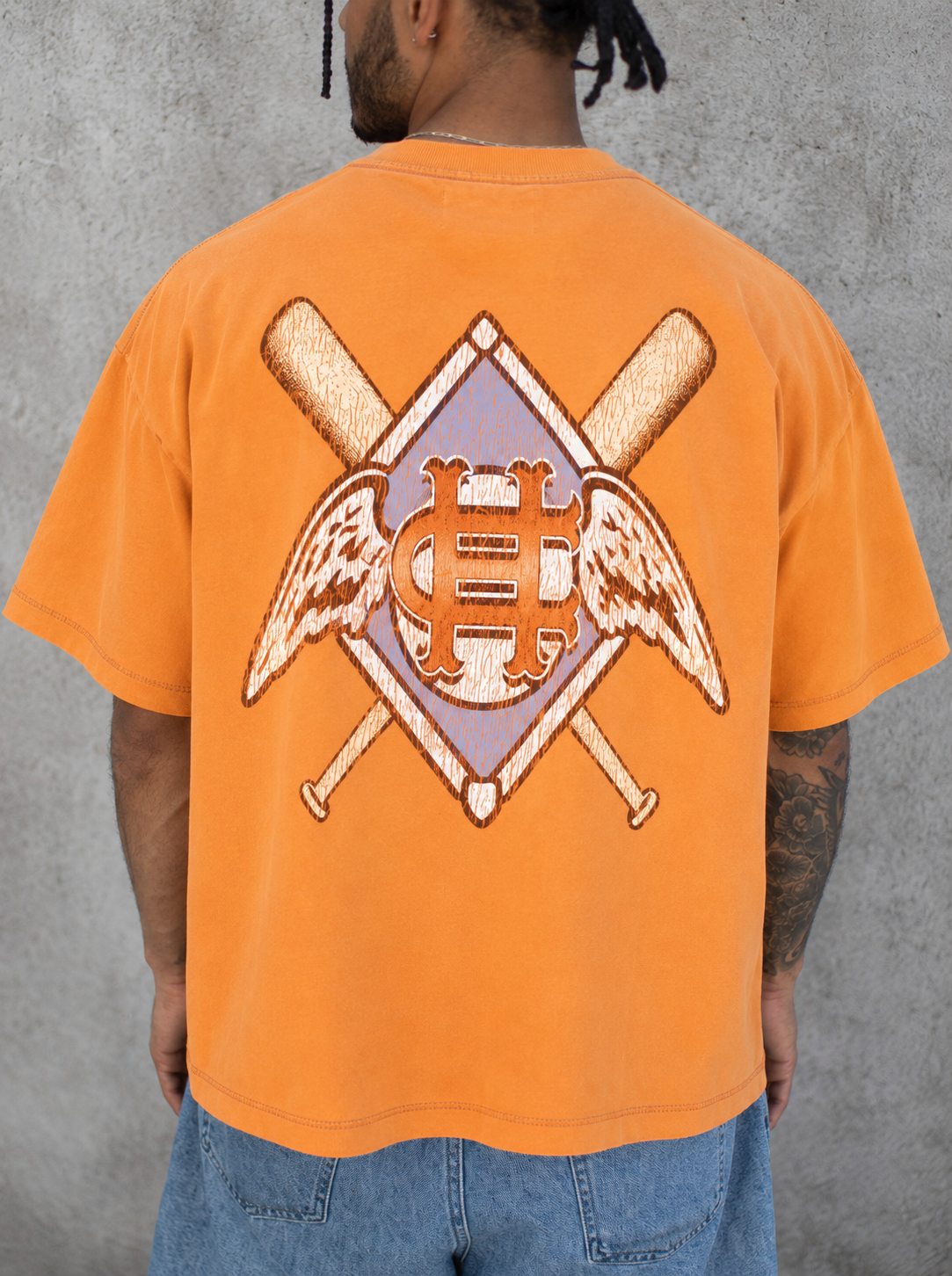 Slugger Tee (Orange)