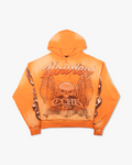SKULL WOLF HOODIE [ORANGE]