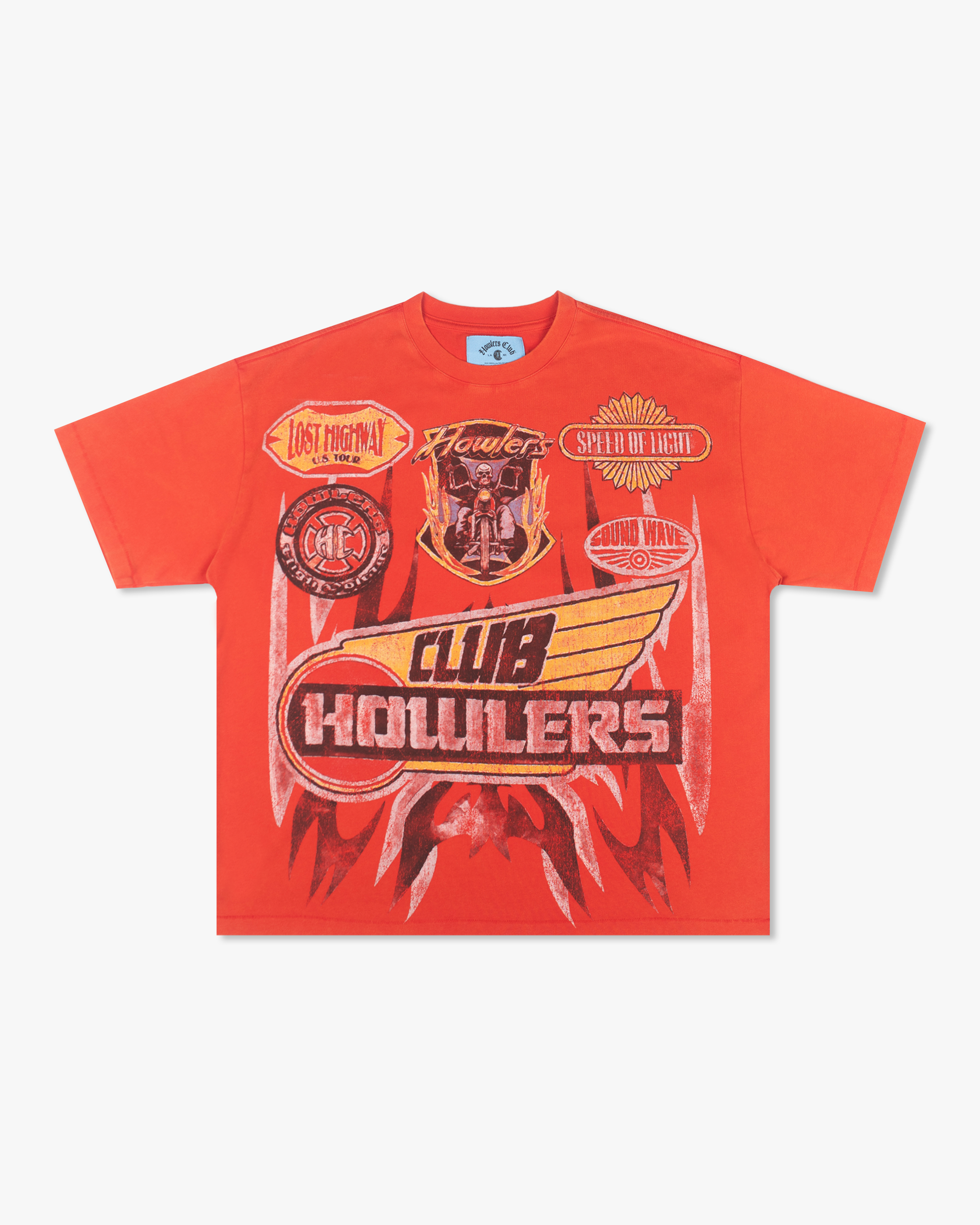 SPEED OF LIGHT TEE [RED]