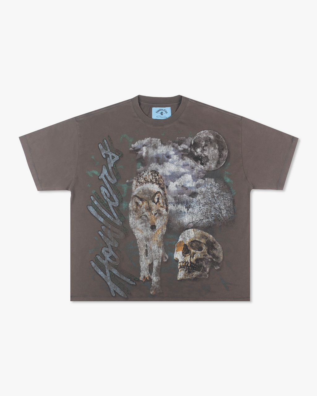 WINTER WOLF TEE [CHARCOAL]