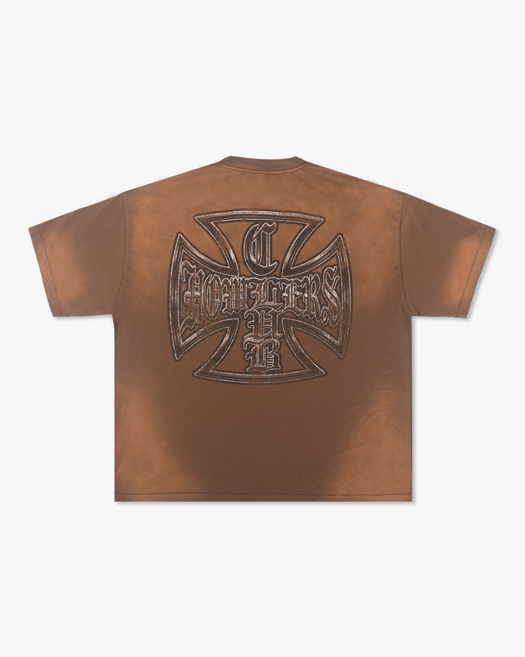 WITHOUT WARNING TEE [BROWN]