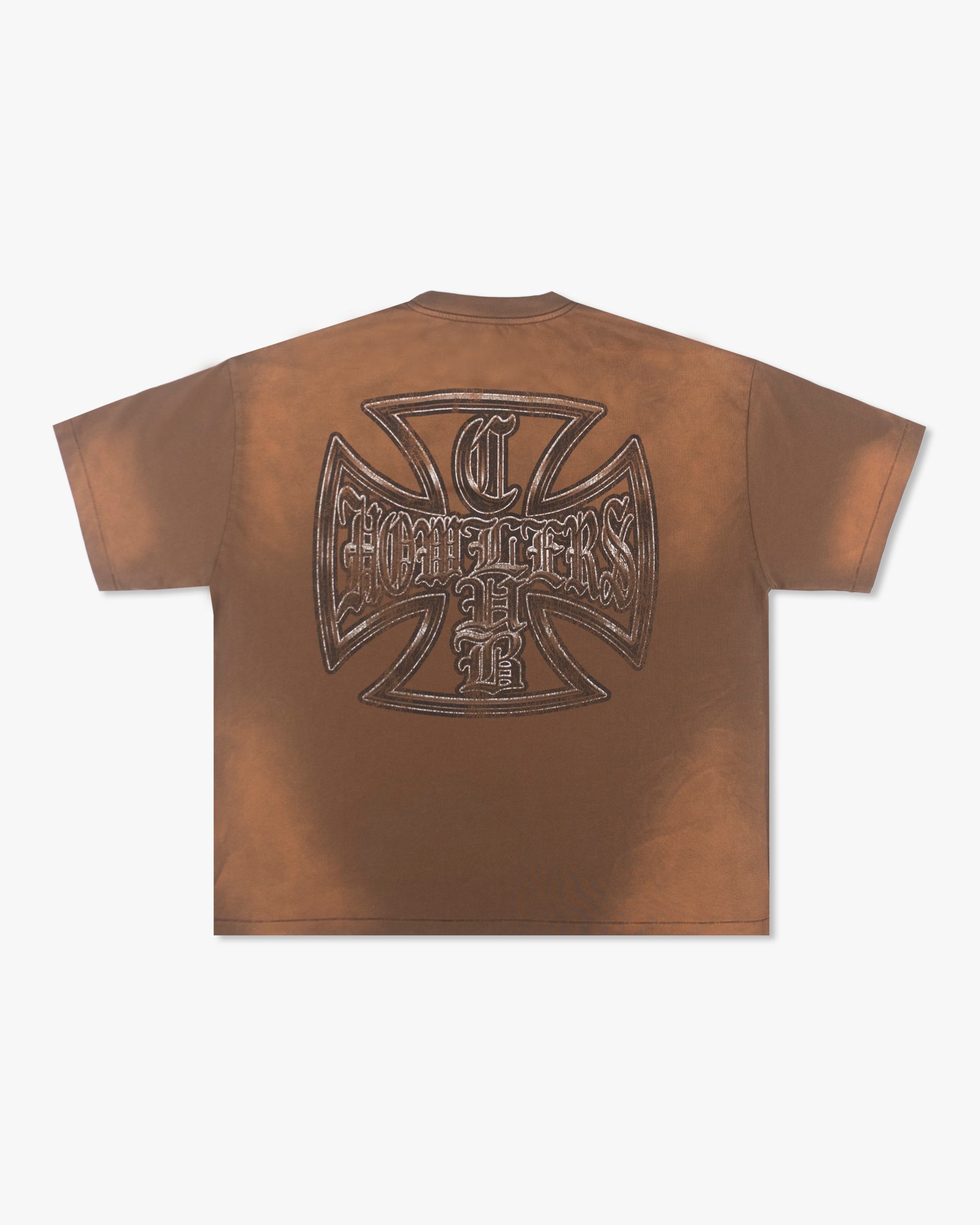 WITHOUT WARNING TEE [BROWN]