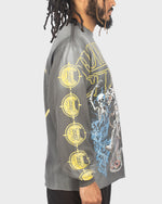 Load image into Gallery viewer, ENEMY LINES L/S TEE [GREY SUN FADE]
