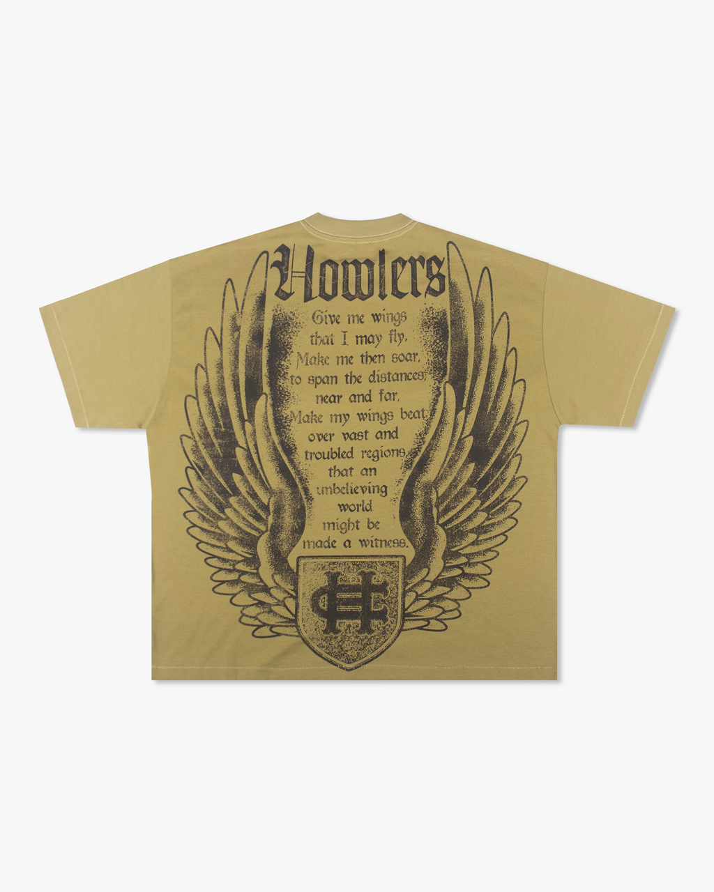 WOLF VORTEX TEE [OLIVE]