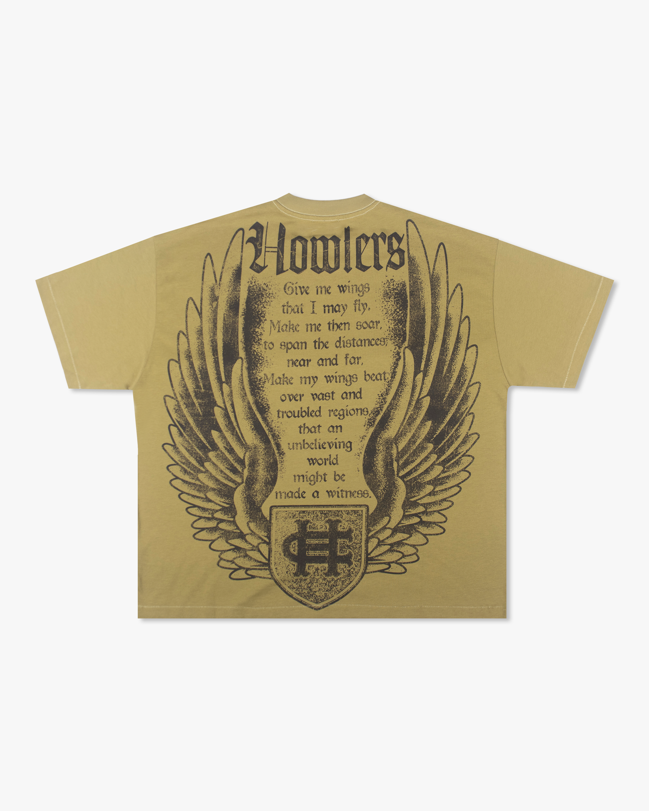 WOLF VORTEX TEE [OLIVE]