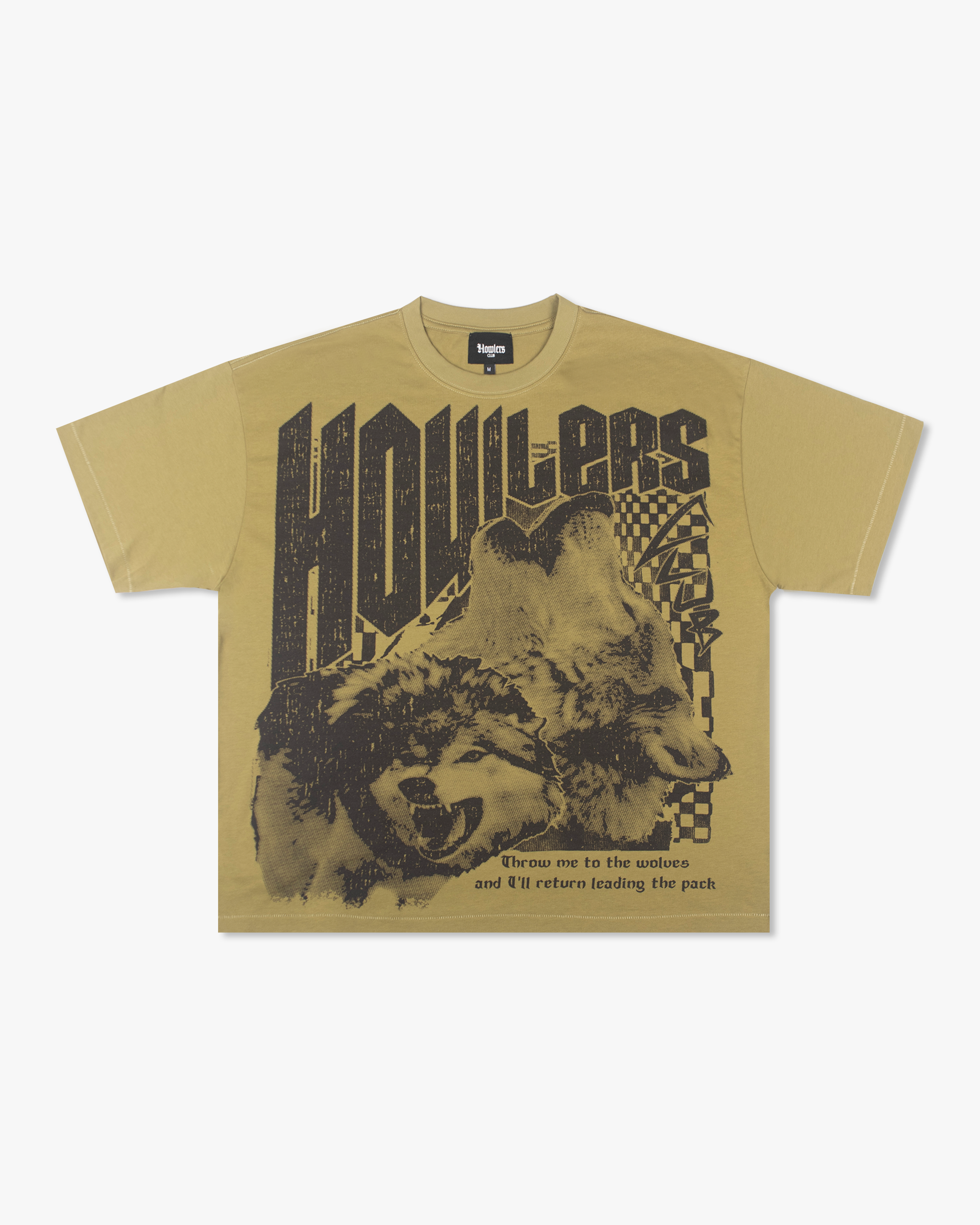 WOLF VORTEX TEE [OLIVE]