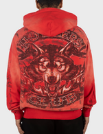 Load image into Gallery viewer, WOLVES CLUB HOODIE [RED]
