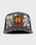WOLVES UNITE TRUCKER HAT [VINTAGE BLACK]