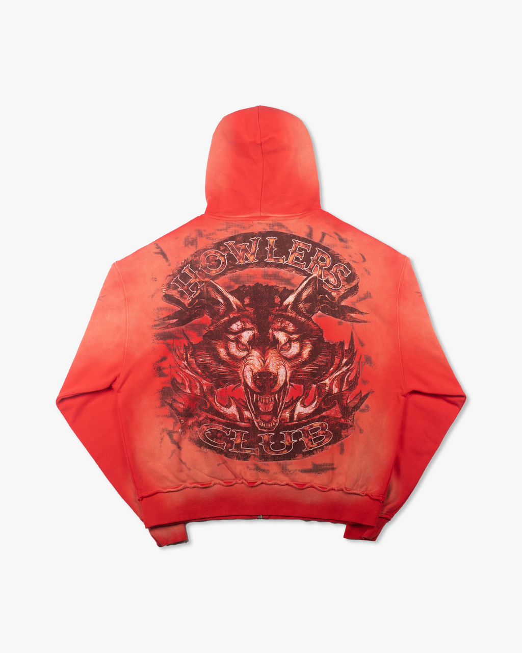 WOLVES CLUB HOODIE [RED]