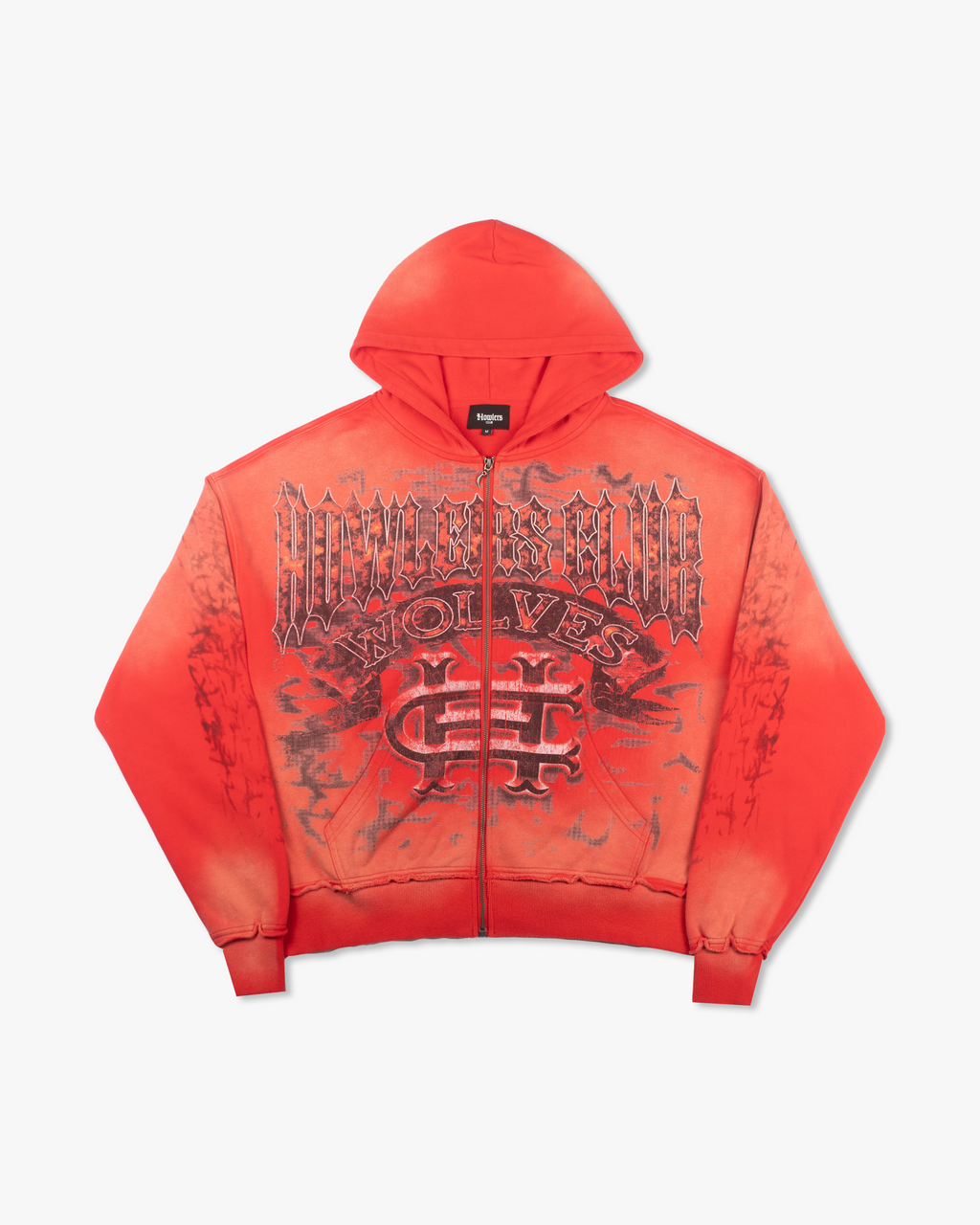 WOLVES CLUB HOODIE [RED]